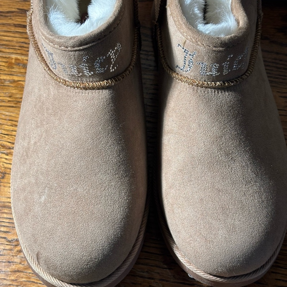 Juicy Couture Brown Suede Ankle Boots, 8 - Picture 11 of 11
